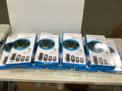 Lot of (9) 40W LED Solar Street Lamps - Lot 37