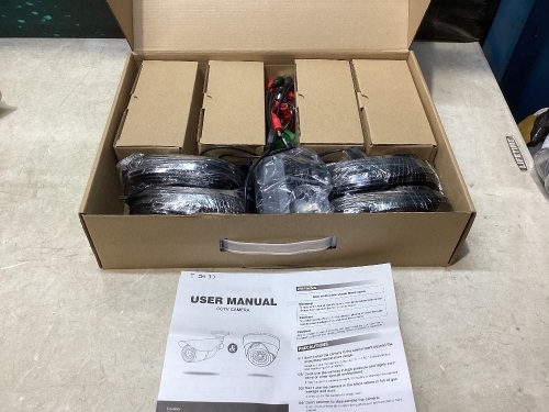 Sannce Security Cameras  - Lot 236
