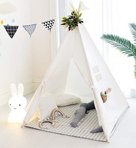 TreeBud Teepee Tent for Kids, Appears New - Lot 146