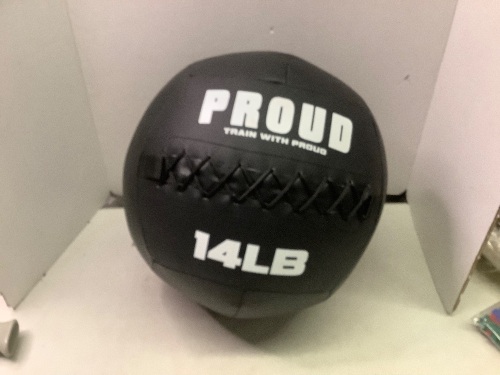 Proud 14lb Wall Ball, Appears New - Lot 147