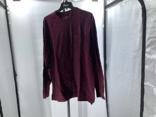 Red Head Men's Long Sleeve Shirt, Large, Appears New - Lot 218