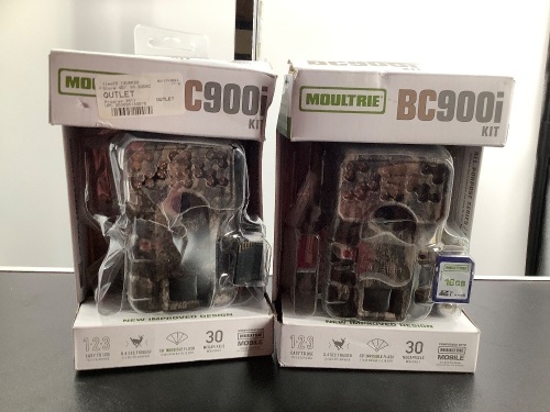 Lot of (2) Moultrie Trail Cam, Powers On, Ecommerce Return - Lot 254