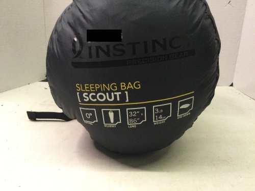 Instinct Sleeping Bag, Scout, Appears New - Lot 101