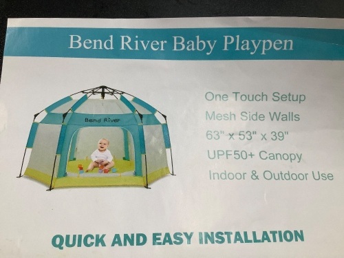 Bend River Baby Playen, Appears New - Lot 316