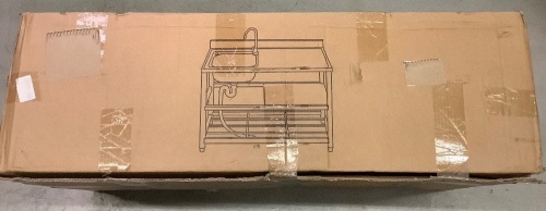 Mudroom or Workshop Sink Kit, Appears New/Box Damaged - Lot 162