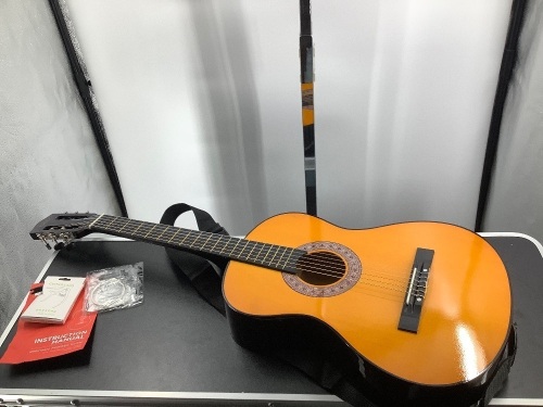 BCP Beginners Acoustic Guitar, Wrong Box, Missing Tuner, Ecommerce Return - Lot 339