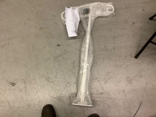 39" Decorative Handrail, White, Appears New - Lot 185