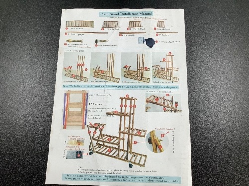 Eco Friendly Plant Stand, Appears New - Lot 354