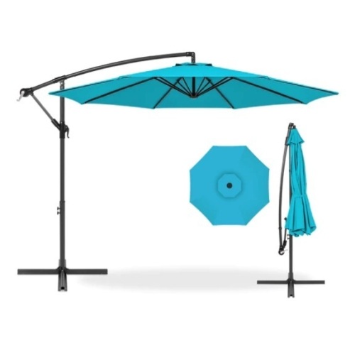 Offset Hanging Patio Umbrella - 10ft, Appears New - Lot 396