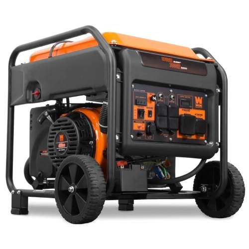 8750-Watt RV and Transfer-Switch-Ready 120V/240V Electric Start Open Frame Inverter Generator, CARB Compliant - Lot 169