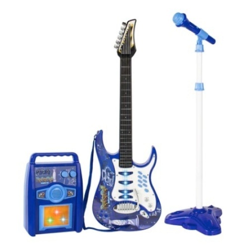 Kids Electric Guitar Toy Play Set - Lot 363