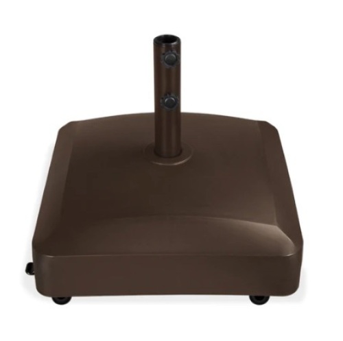 Fillable Mobile Umbrella Base Stand, Bronze - Lot 393