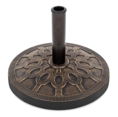 18in Round Patio Umbrella Base Stand - Lot 318