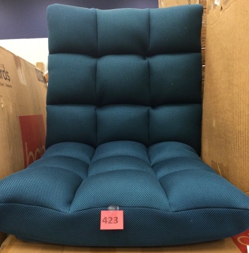 Folding Floor Gaming Chair w/ 360-Degree Swivel, 4 Adjustable Positions - Lot 423