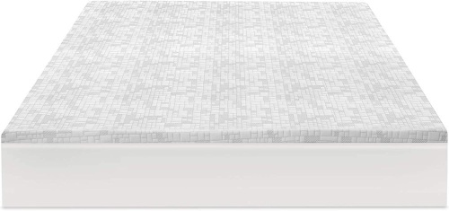 iCOOL 1.5-Inch Gel-Infused Memory Foam Mattress Topper - Lot 425
