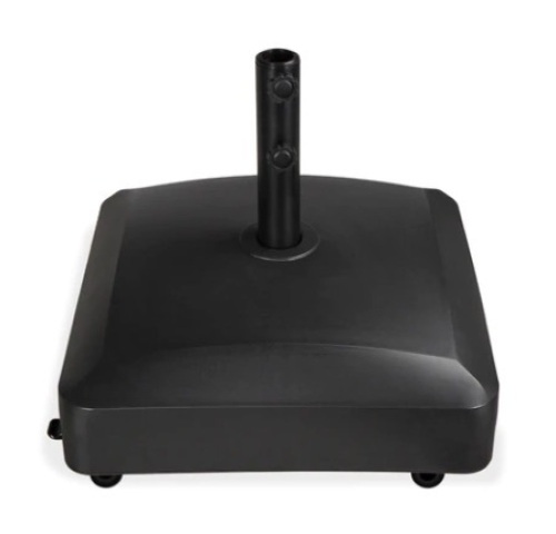Fillable Mobile Umbrella Base Stand, Black - Lot 613