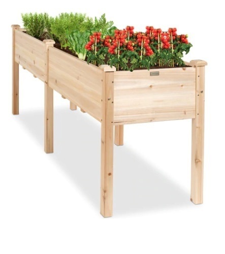 Raised Garden Bed, 72x24x30in - Lot 611