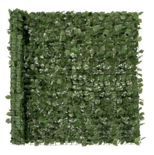 Outdoor Faux Ivy Privacy Screen Fence, 94x59in - Lot 714