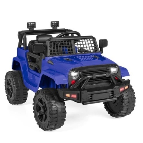 12V Kids Ride-On Truck Car, Blue - Lot 737