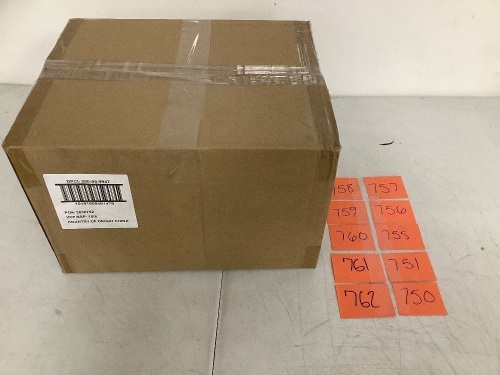 Case of (18) Plastic Platters - Lot 756