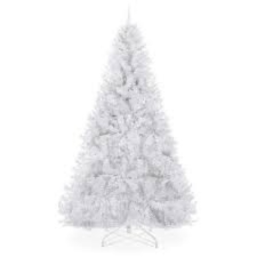 Premium Artificial Pine Christmas Tree w/ 1,000 Tips, Foldable Metal Base - Lot 784