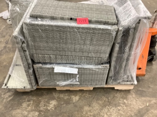 INCOMPLETE Patio Set (Missing Parts) - Lot 1549