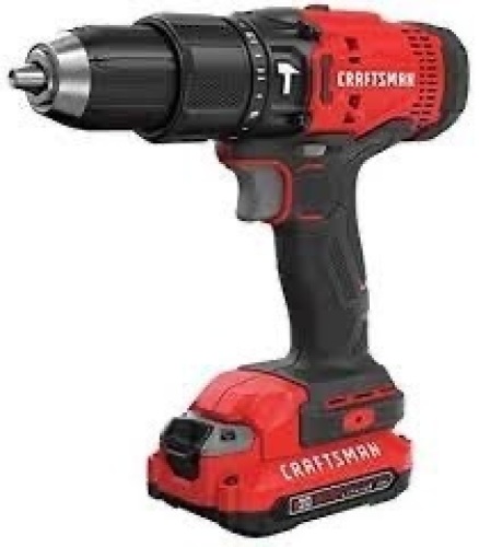 CRAFTSMAN V20* Cordless Hammer Drill Kit (CMCD711C2) - Lot 1556