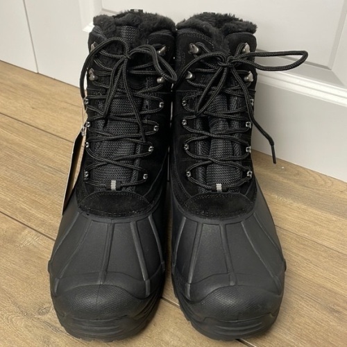 Free Soldier Black Boots Size 12 - Lot 1557