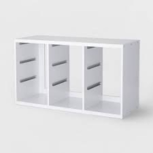 Triple Opening Sliding Bin Cube - Brightroom - Lot 1615