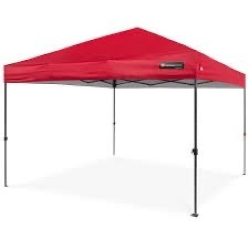 One-Person Setup Instant Pop Up Canopy w/ Wheeled Bag - 10x10ft - Lot 1692