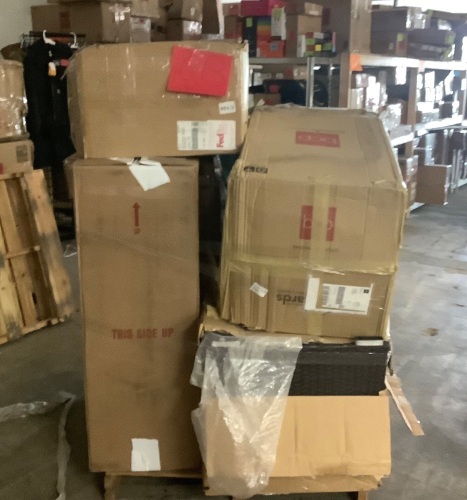 Pallet of Salvage, Presorted Items May Be Broken, Damaged, or Have Missing Pieces - Lot 1813