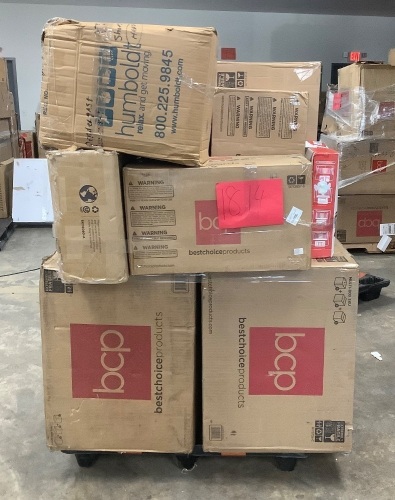Pallet of Salvage, Presorted Items May Be Broken, Damaged, or Have Missing Pieces  - Lot 1814