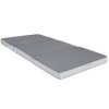 Folding Portable Mattress Topper w/ Plush Foam - 4in - Lot 1804