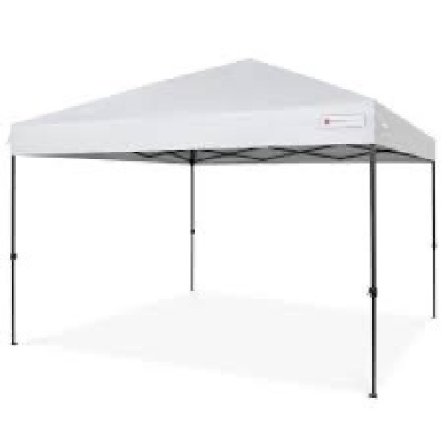 One-Person Setup Instant Pop Up Canopy w/ Wheeled Bag - 10x10ft - Lot 1807