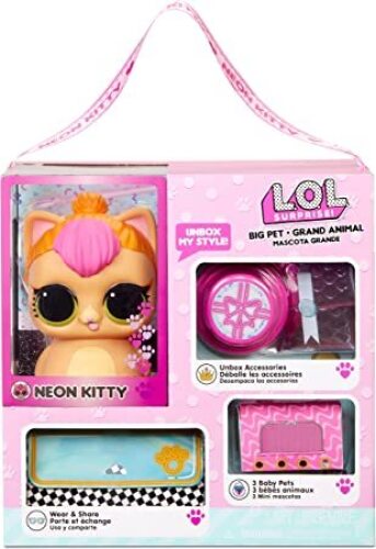 LOL Surprise Big Pet Neon Kitty - Lot 1806