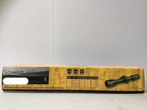 Covenant Tactical Riflescope, E-Commerce Return - Lot 122