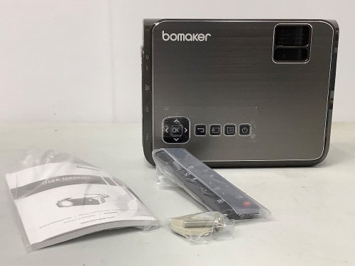 Wireless LED Projector, No Cords, Untested, E-Comm Return - Lot 153