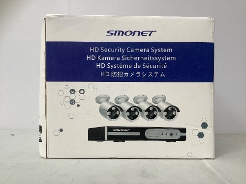 Smonet HD Security Camera System, Untested, Appears New - Lot 291