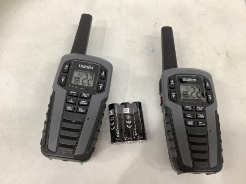Uniden Two-Way Radios, Untested, Appears New - Lot 792