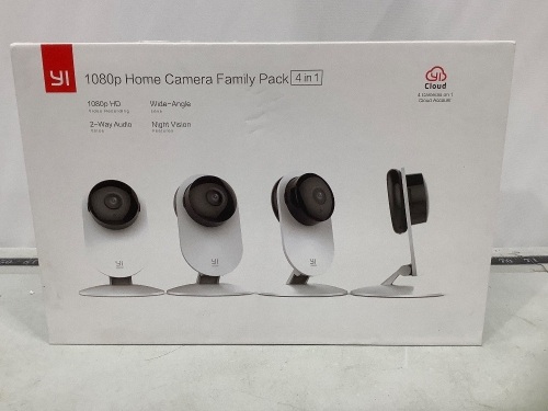 4pcs Security Cameras, Appears New - Lot 818