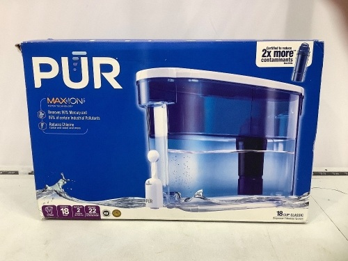 Pur Water Filtration Dispenser, E-Commerce Return - Lot 854