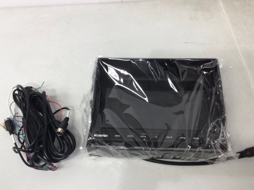 Rear View Monitor, Untested, Appears New - Lot 128
