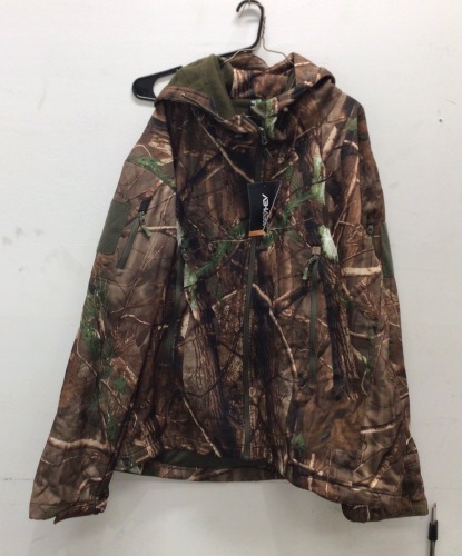 Yevhev Mens Camo Jacket, 3XL, Appears New - Lot 125