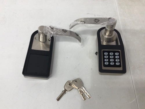 Keypad Door Handle, E-Commerce Return - Lot 187