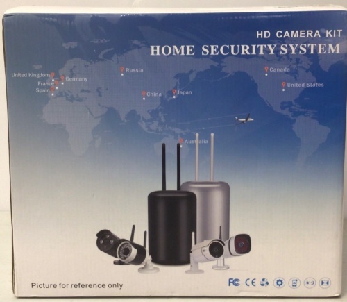 HD Camera Home Security System, Untested, E-Commerce Return - Lot 103