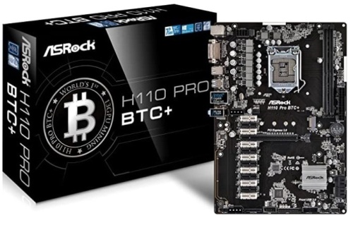 ASRock H110 Pro BTC+ 13GPU Mining Motherboard, Appears new, Retail 749.00 - Lot 151