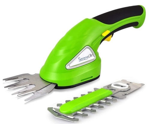SereneLife Cordless Grass Cutter Shears. Powers Up, E-Commerce Return, Retail 40.84 - Lot 120