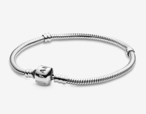 Pandora Moments Snake Chain Bracelet, Authenticity Unknown, Appears new, Retail 65.00 - Lot 267