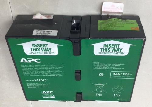 APC Replacement Battery Cartridge, Appears new, Retail 106.97 - Lot 433