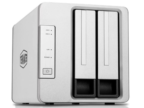 TERRAMASTER F2-220 2-Bay Media Server, Powers Up, Appears New, Retail 159.99 - Lot 658